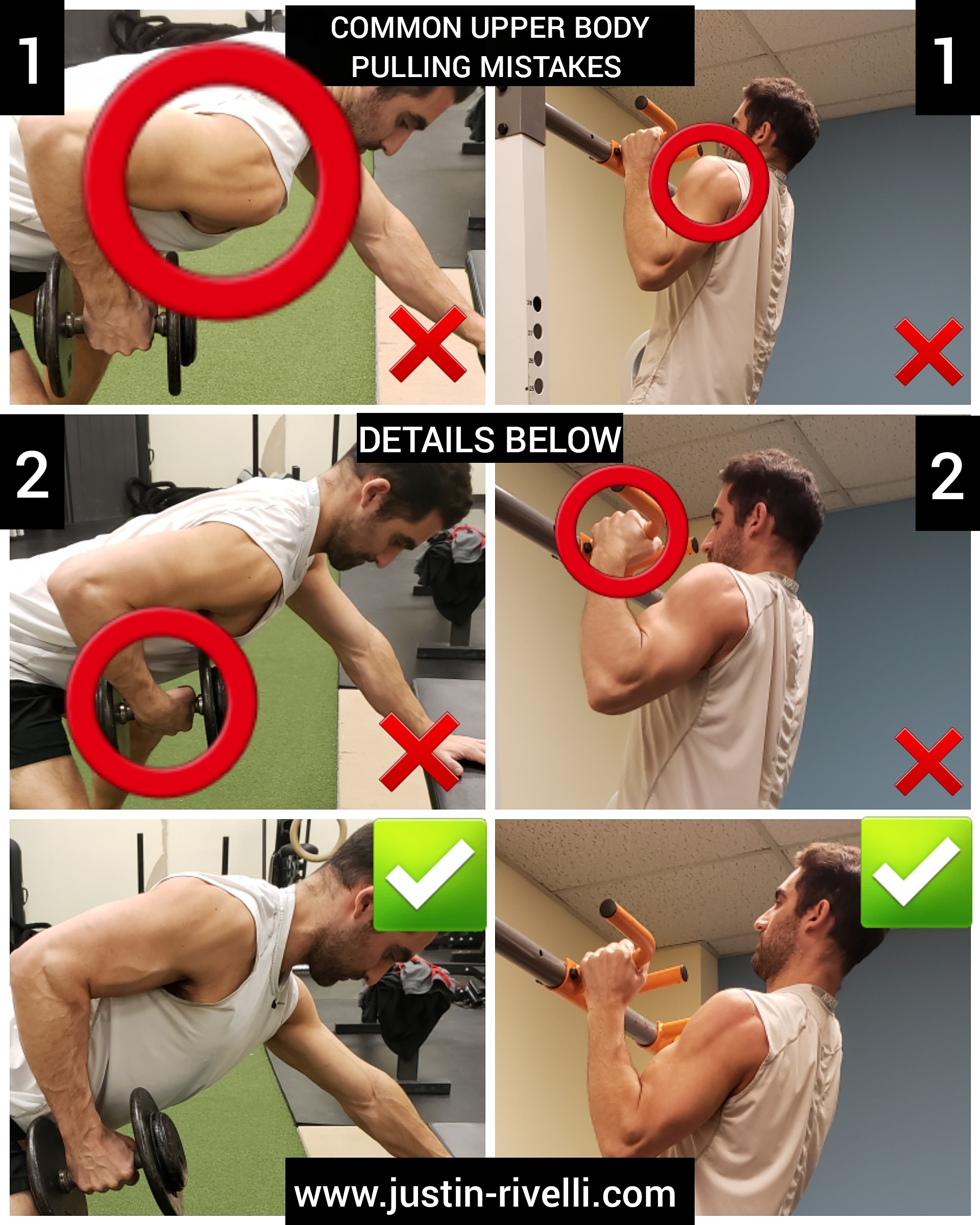 Two Common Rowing & Pull-up Mistakes